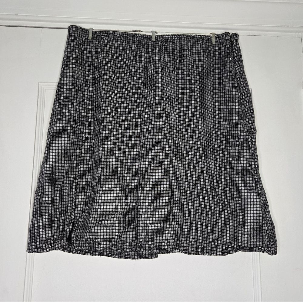 American Eagle Plaid Pencil Skirt Womens XS Mini Preppy Side Zip